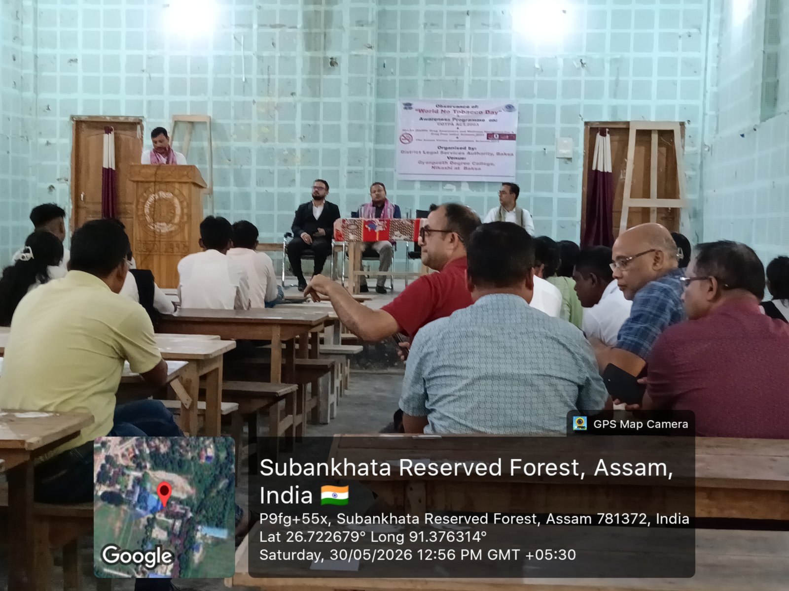 "World No Tobacco Day" Awareness Programme On: COTPA Act, 2003